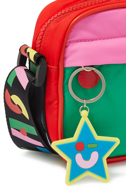 Kids Colorblock Logo Camera Bag